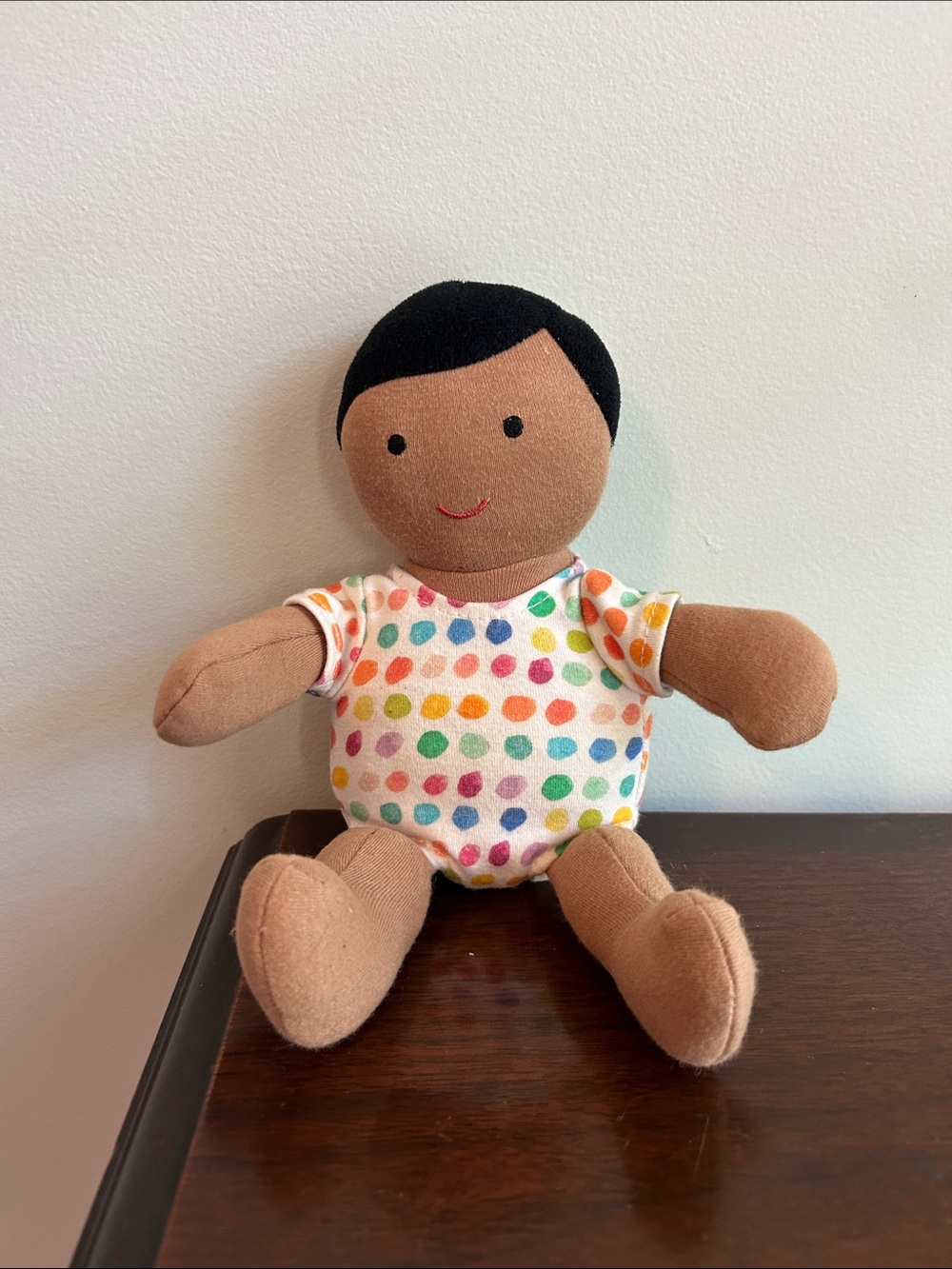 Lovevery Organic Cotton Baby Doll Thinker 9"